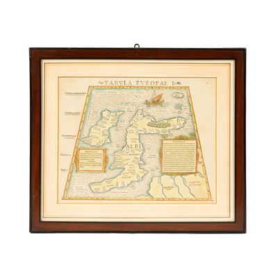Sebastian Münster, Tabula Europae I