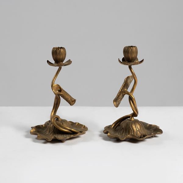 



Coppia di candelieri, sec. XX