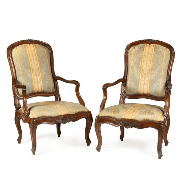 



Coppia di poltrone, sec. XVIII