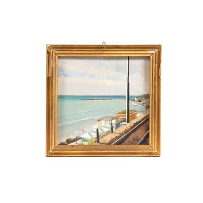Antonio Moretti, Stabilimento balneare a Sanremo