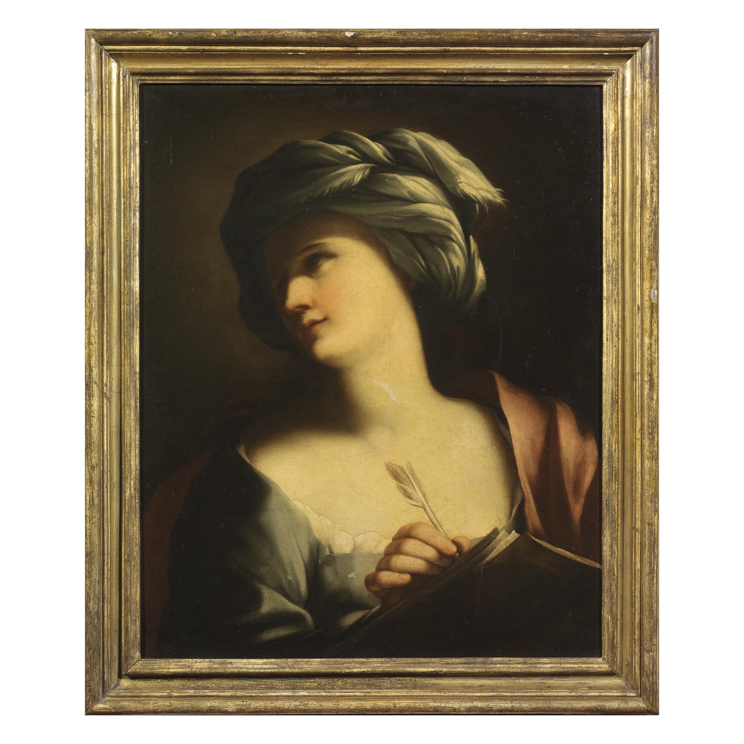 Scuola romana del XVIII secolo, Sibilla, olio su tela