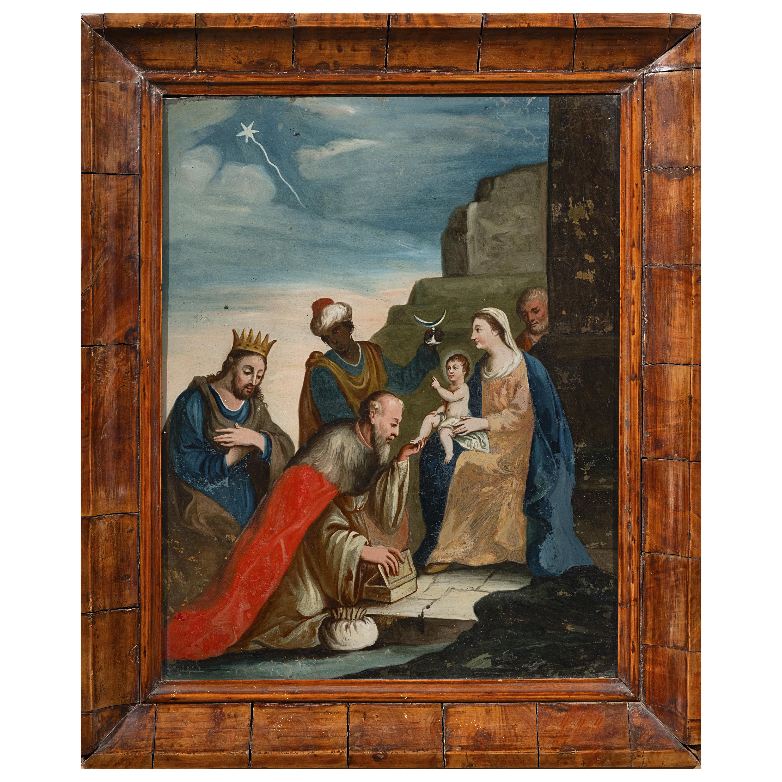 Da Tiziano (sec. XIX), Adorazione dei Magi