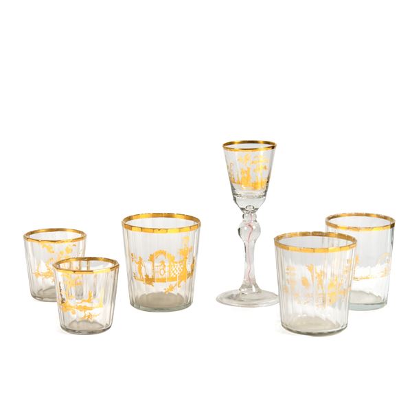 



Assortimento di bicchieri, Venezia, secolo XVIII 