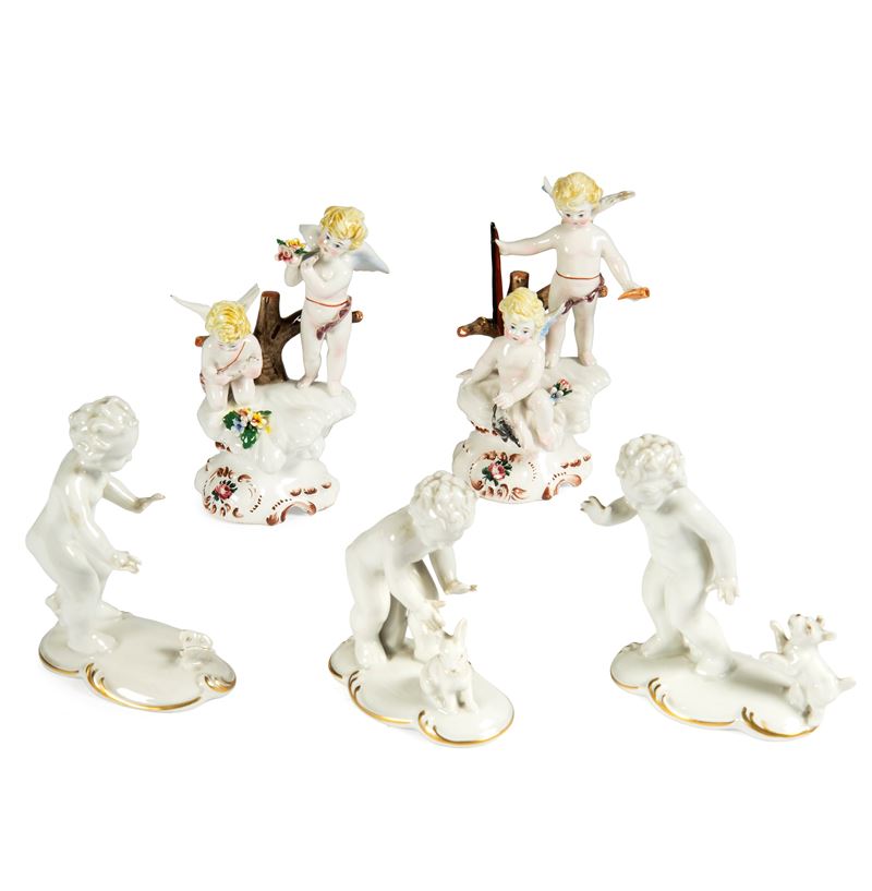 Due Gruppi e Tre Sculture, Sec. XX