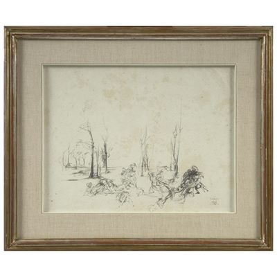 Annigoni, Pietro, Studio di figure