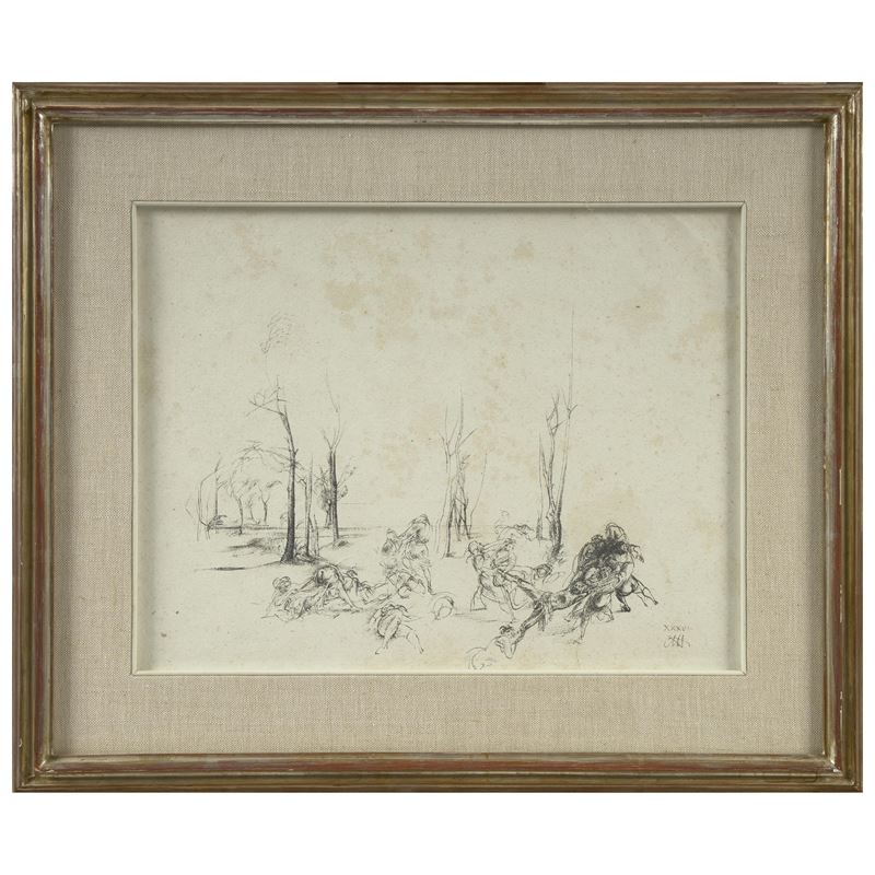 Annigoni, Pietro, Studio di figure