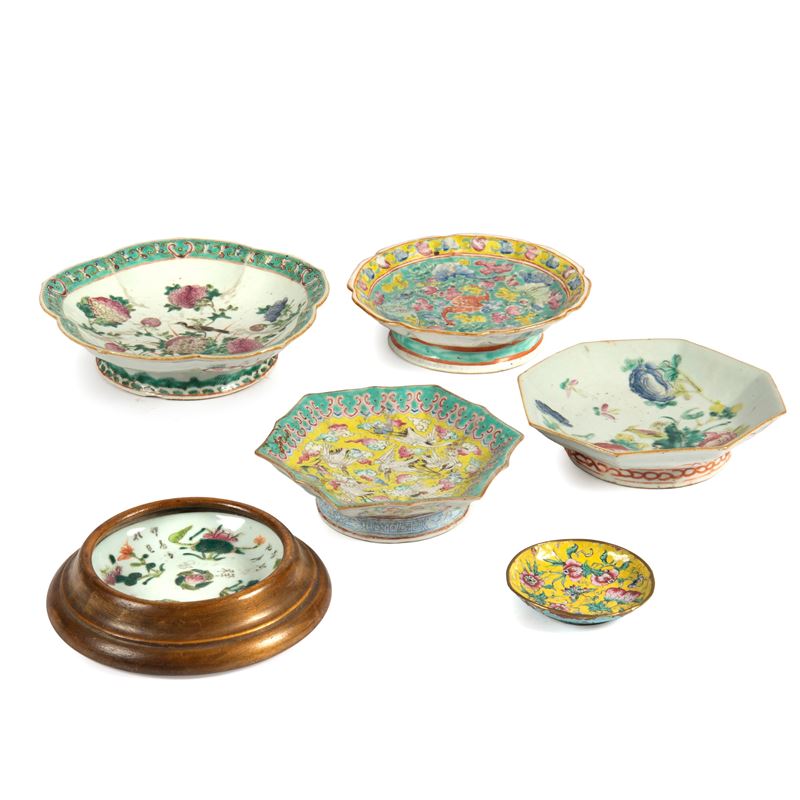 Quattro alzate, Cina, sec. XIX-XX