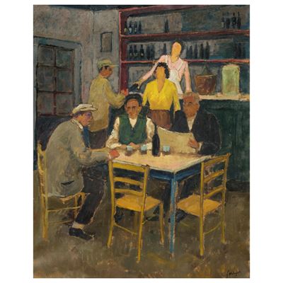 Giuseppe Malagodi, Al Bar