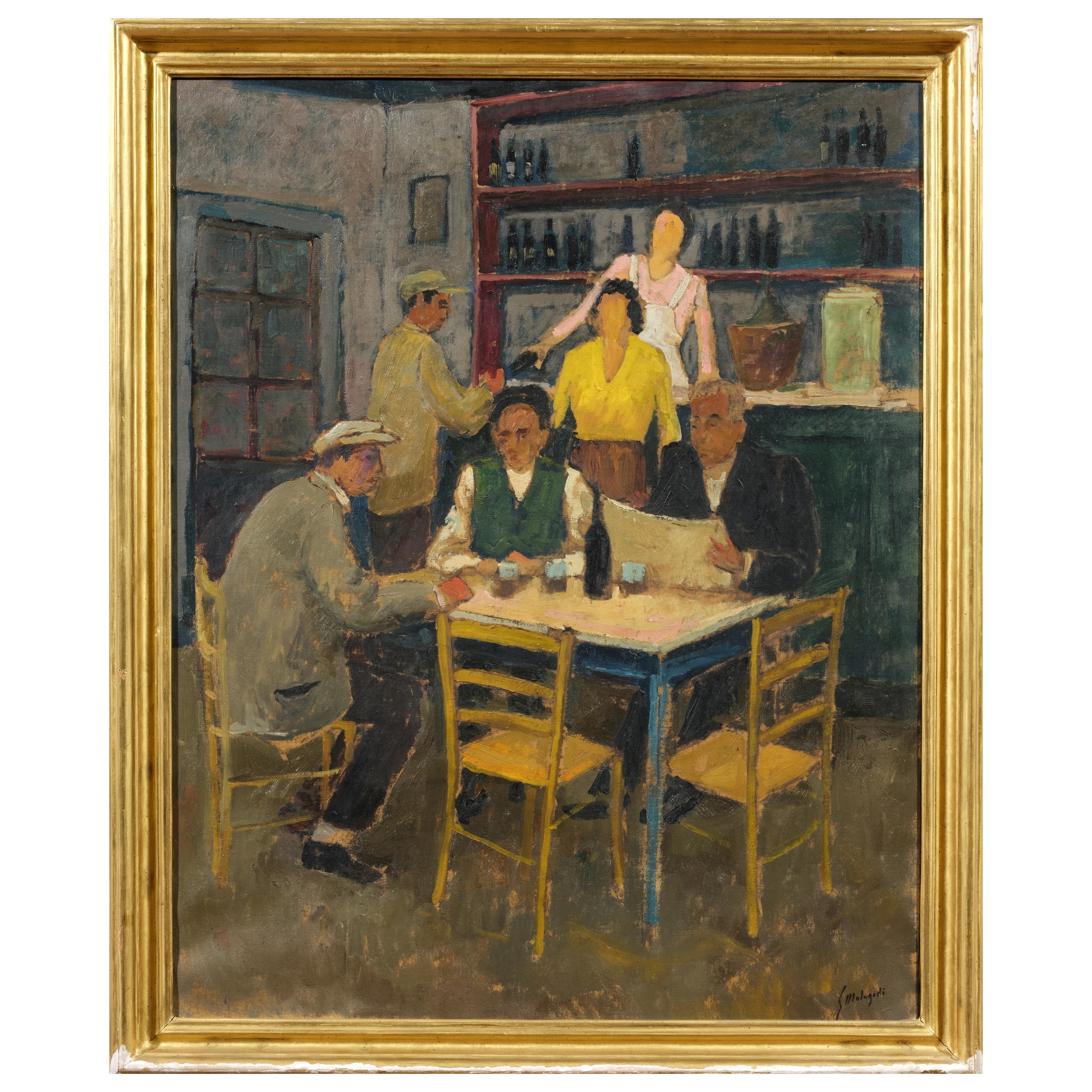 Giuseppe Malagodi, Al Bar