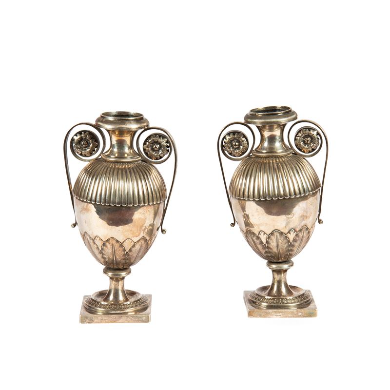 Coppia di anfore, Periodo Lombardo-Veneto, sec. XIX