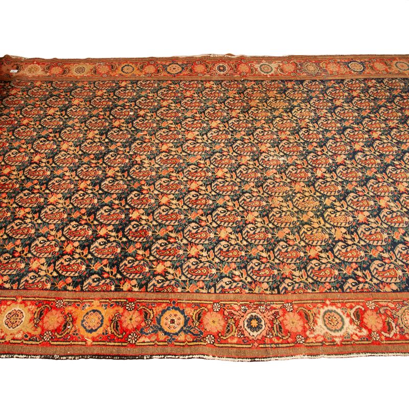 Grande tappeto persiano, sec. XIX