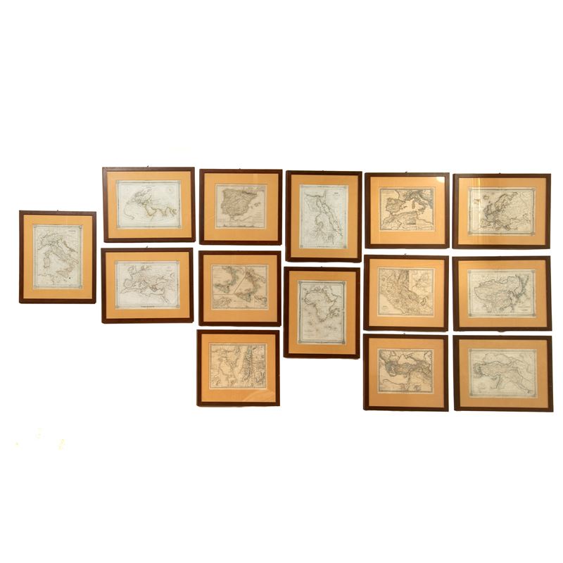 Quattordici stampe, sec. XIX