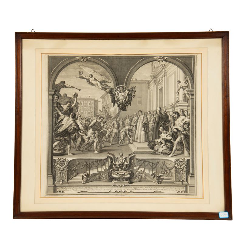 Cinque stampe, sec. XIX