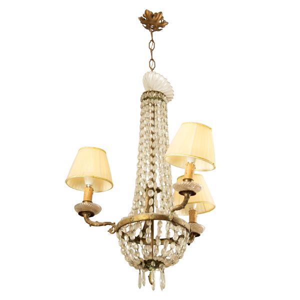 



Lampadario a paniera, sec. XX