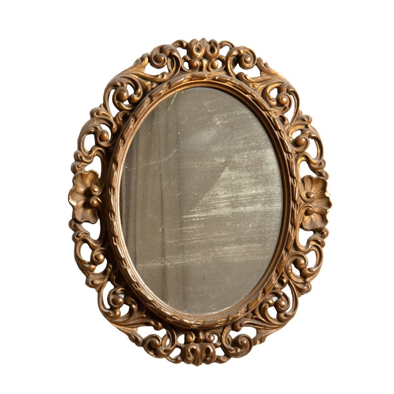 Specchiera ovale, in stile Settecento