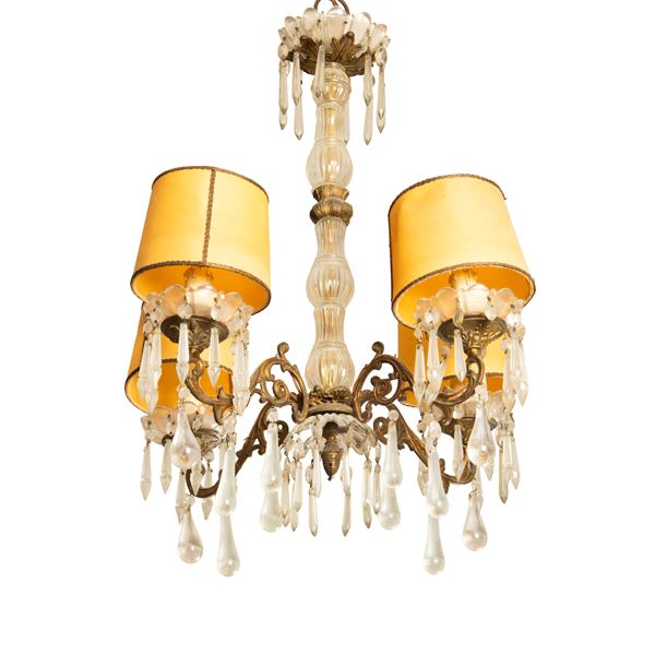 



Lampadario, sec. XX  - Asta Arredi, dipinti ed oggetti d'arte da una dimora sulle colline fiorentine - Poggio Bracciolini Casa d'Aste