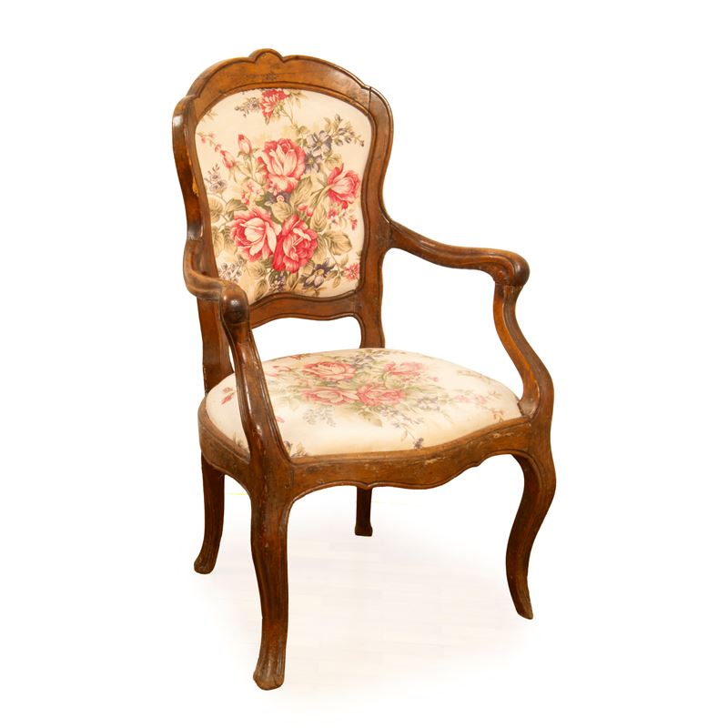 Poltroncina, sec. XVIII