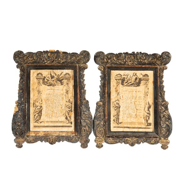 



Coppia cornici, sec. XIX