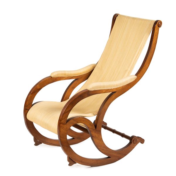 



Poltrona a dondolo, inizi sec. XX