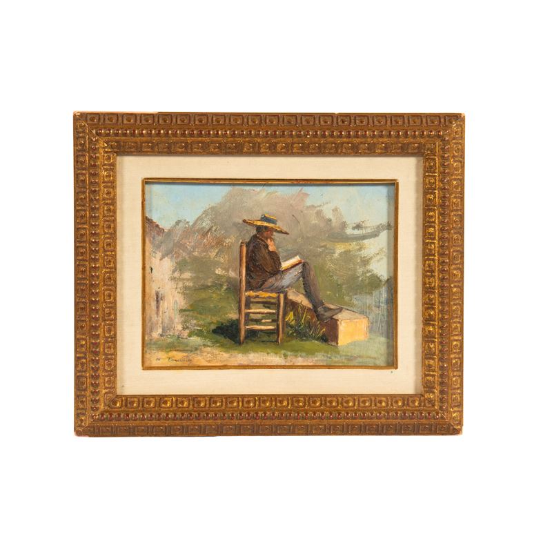 Andrea Tavernier, Uomo che legge