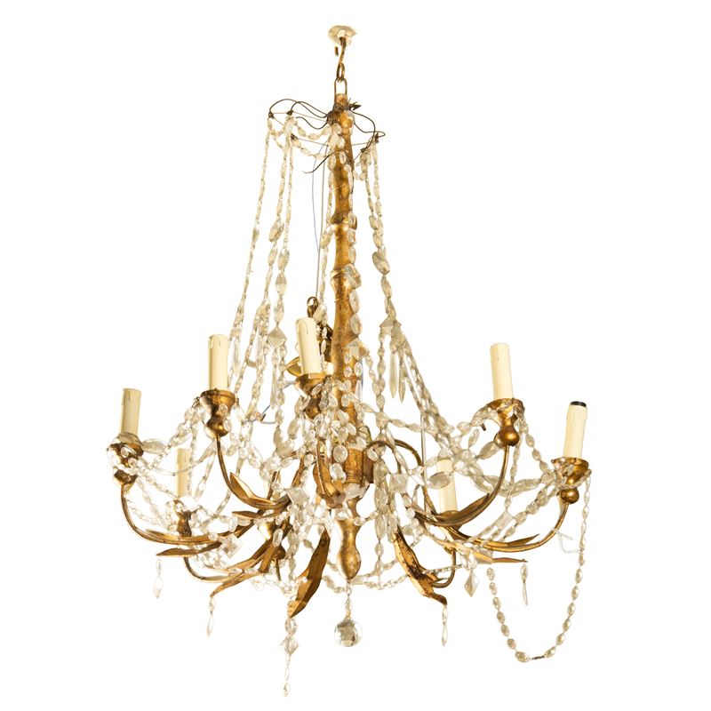 Due lampadari, sec. XIX