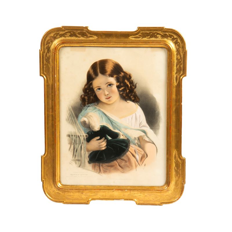 Sei cornici a vassoio, sec. XIX