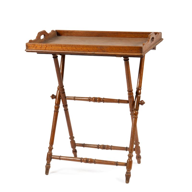 Tavolino pieghevole, sec. XX