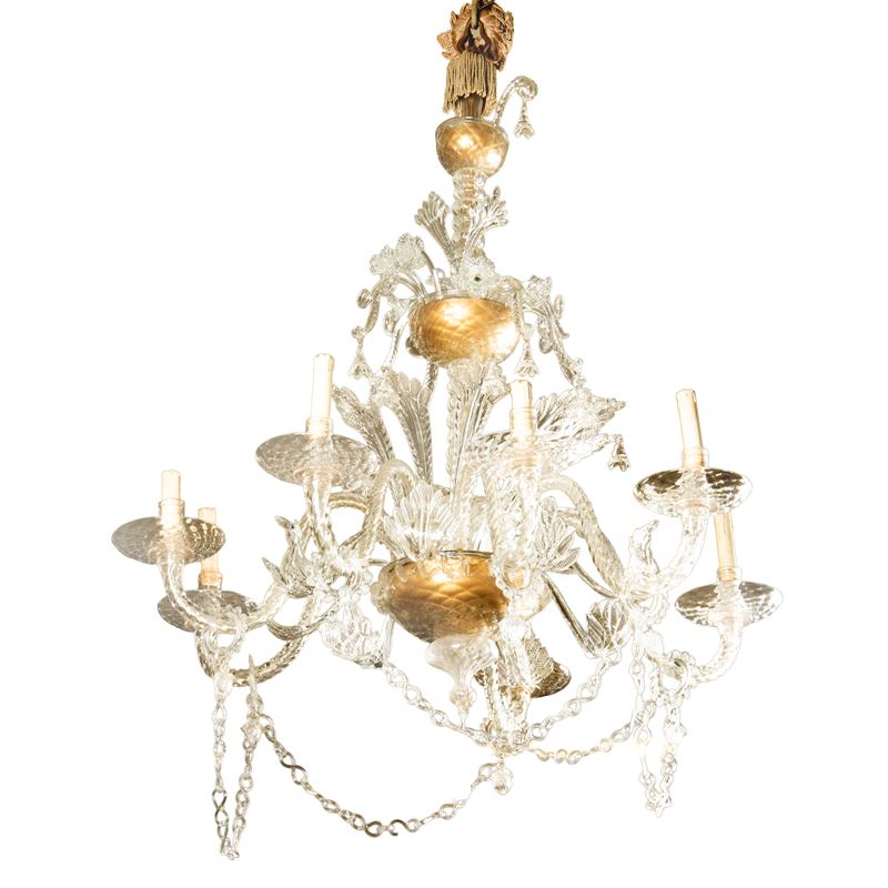 Lampadario, Murano, inizi sec. XX