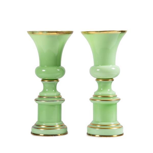 



Coppia di vasi, inizi sec. XX   - Asta Mobili, arredi, dipinti e oggetti d'arte - Poggio Bracciolini Casa d'Aste