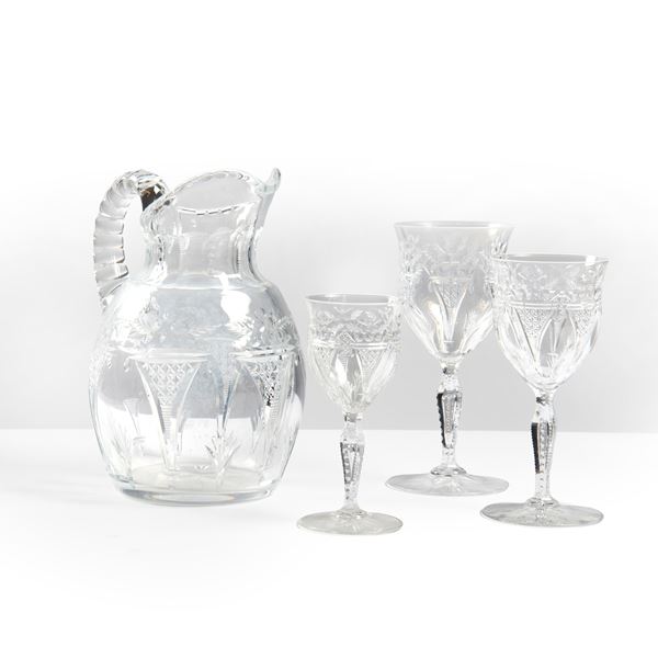 



Servizio bicchieri, sec. XX 