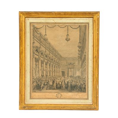 Jean Michel Moreau il Giovane (1741-1814) Fine Sec. XIX