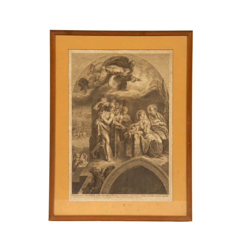 Gaetano Gandolfi (1734-1802) da Nicol&ograve; Dell'abate, Fine Sec. XIX