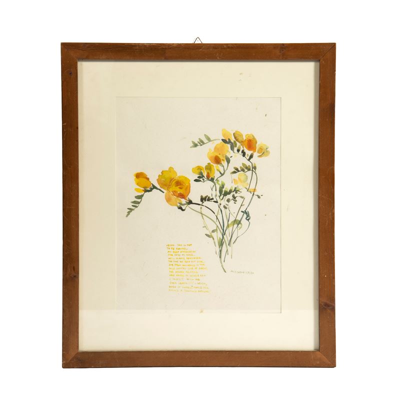 Yin Cheng Mignonette, Fiori - To Helen: In Memory of Boscobello