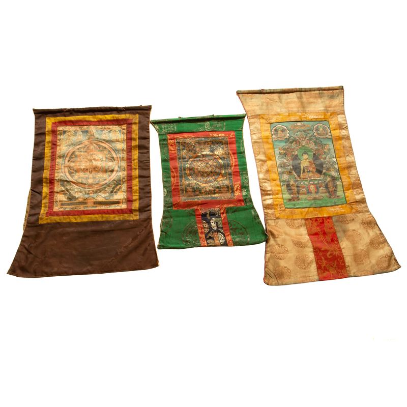 Thangka, Tibet, Inizi Sec. XX