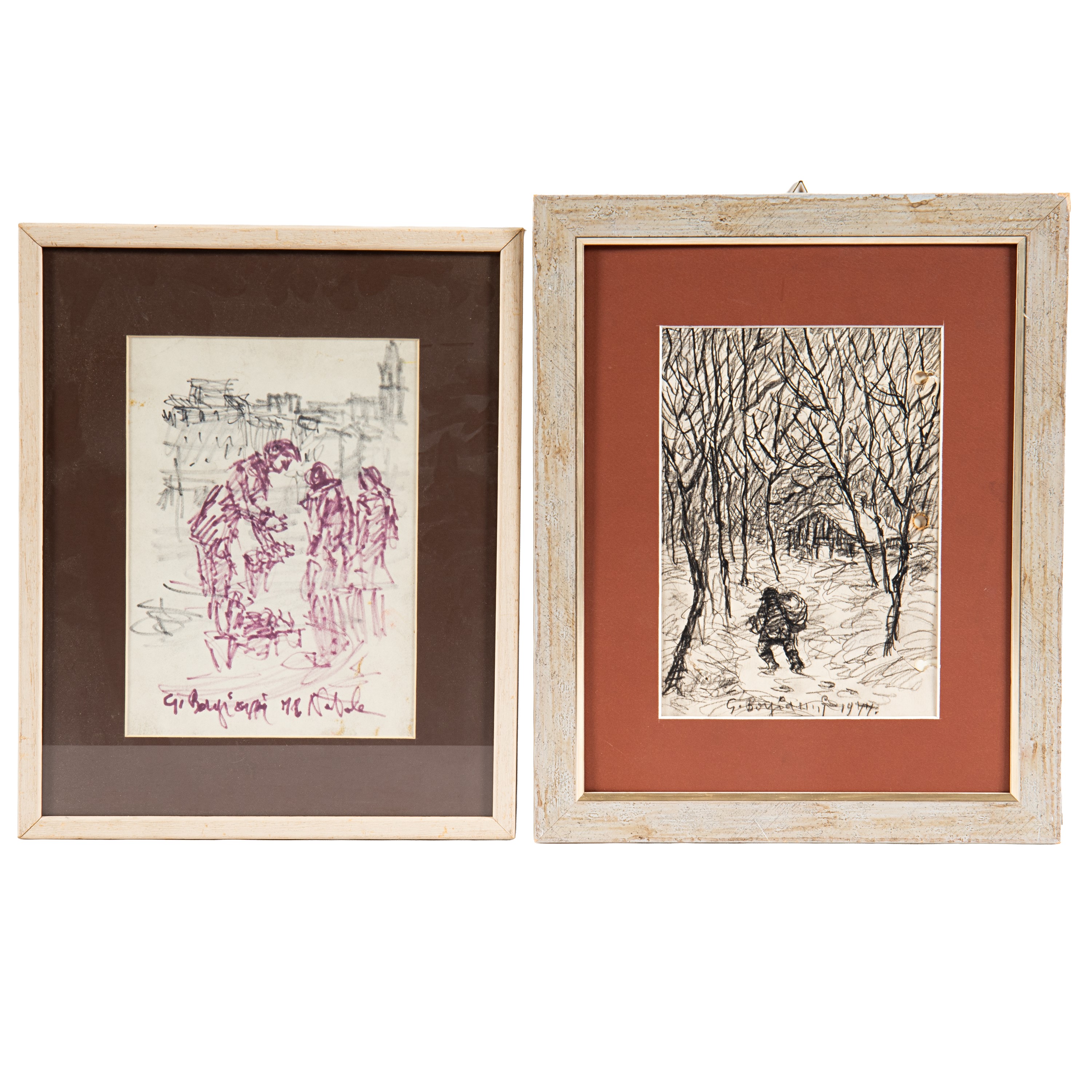 Guido Borgianni, Figure e bosco