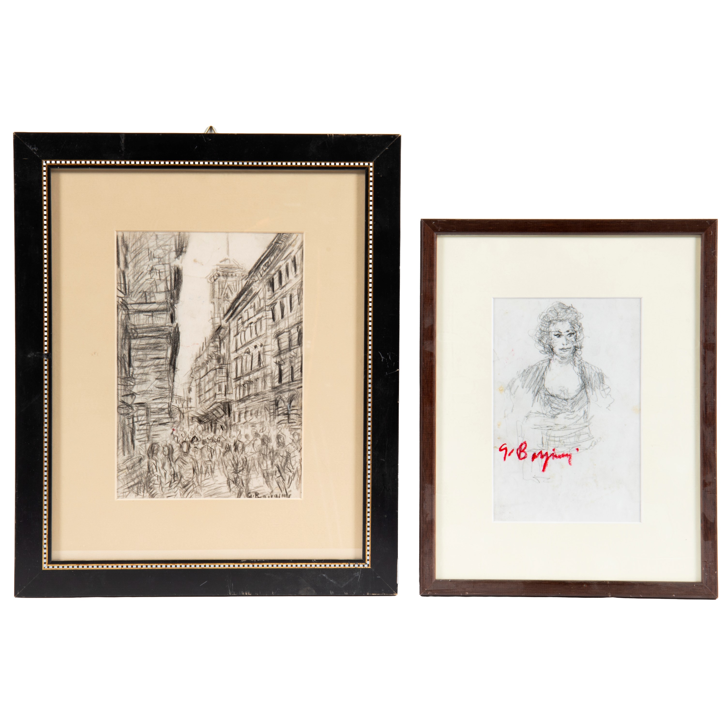 Guido Borgianni, Figure e vedute di Firenze