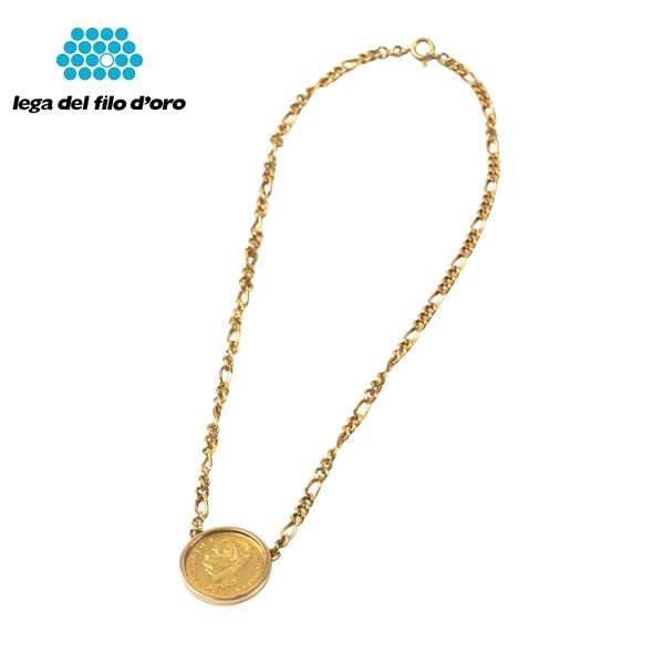 



COLLANA IN ORO GIALLO 18KT E MARENGO   - Asta GIOIELLI, OROLOGI E ARGENTI - Poggio Bracciolini Casa d'Aste