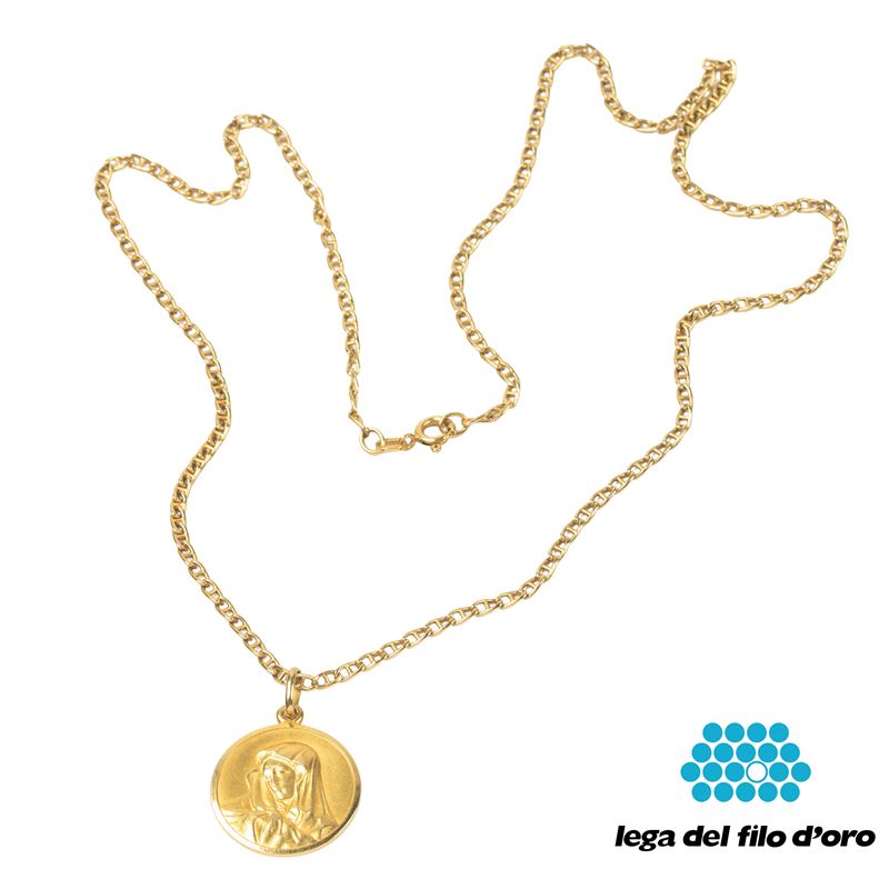 COLLANA IN ORO GIALLO 18KT