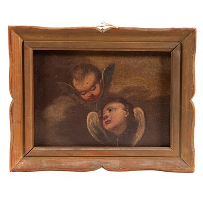 Scuola italiana (sec. XIX), Cherubini, olio su tela