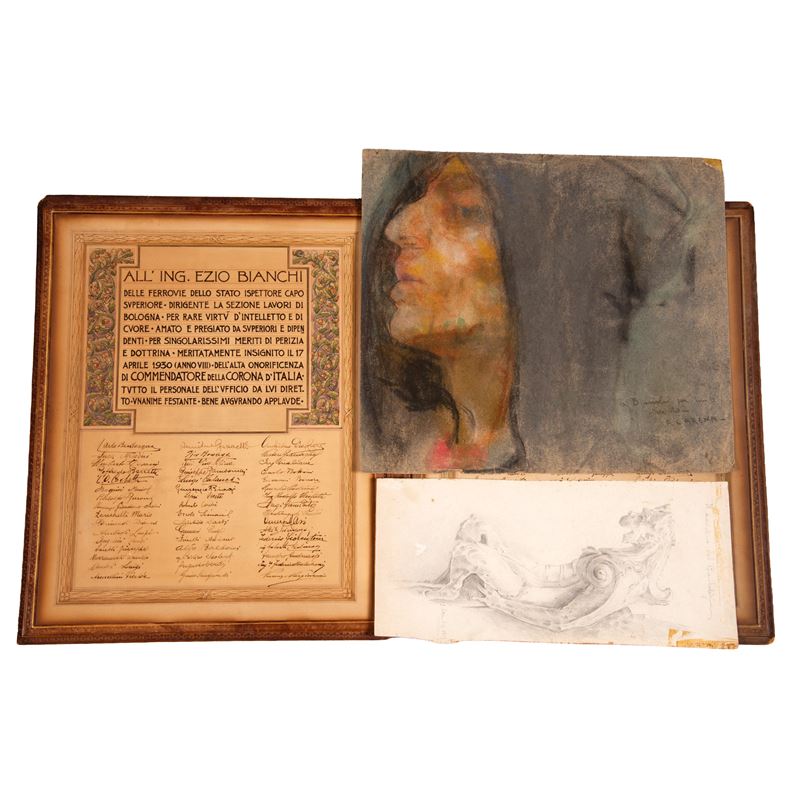 Felice Carena, Studio di volto