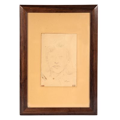 Guido Peyron, Testa, matita su carta