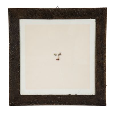 Luca Alinari, Volto femminile; Maria Micozzi, Paesaggio