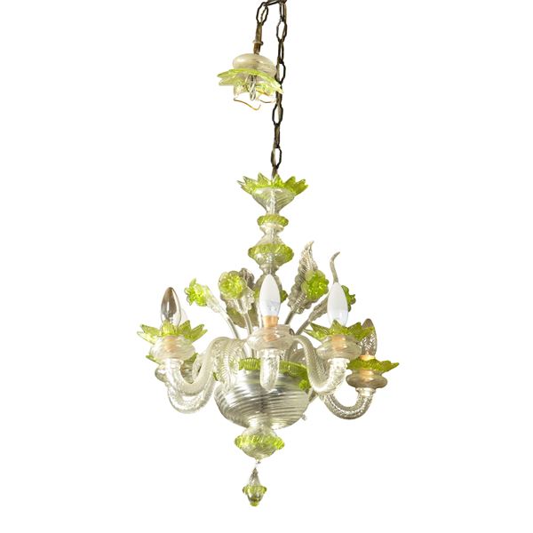 



Lampadario, manifattura Murano, sec. XX
