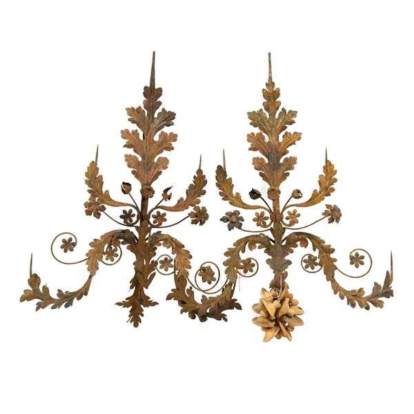 



Coppia di applique, sec. XIX