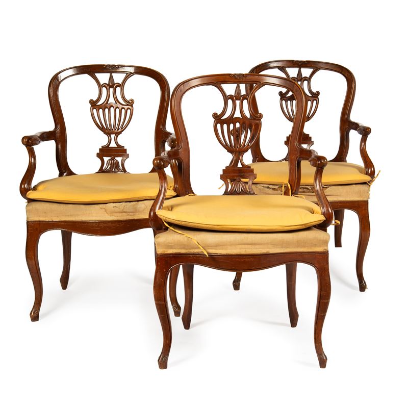 Tre Poltroncine, Toscana, Sec. XIX