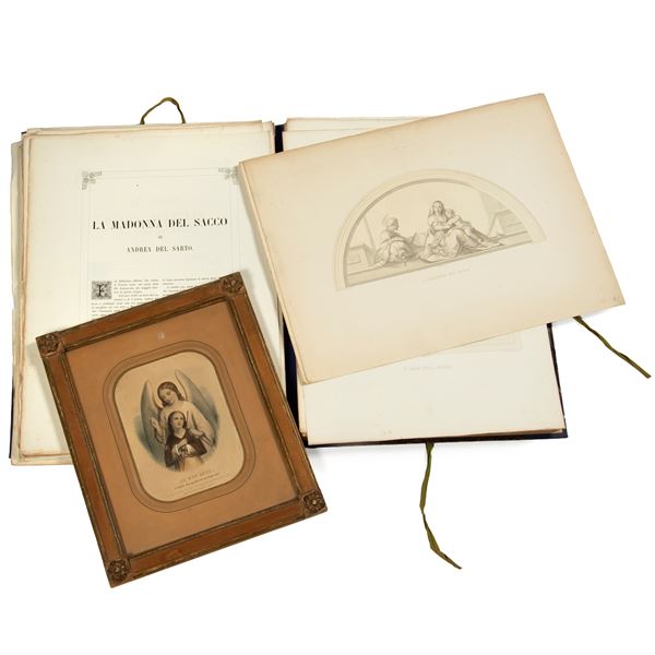 



Italia Artistica o Galleria di capolavori Italiani disegnati ed incisi a cura di Domenico Chiassone, illustrata da brevi cenni storici e da biografie de' pi&ugrave; celebri pittori, Firenze 1860, Tipografia Barb&egrave;ra Bianchi e C.