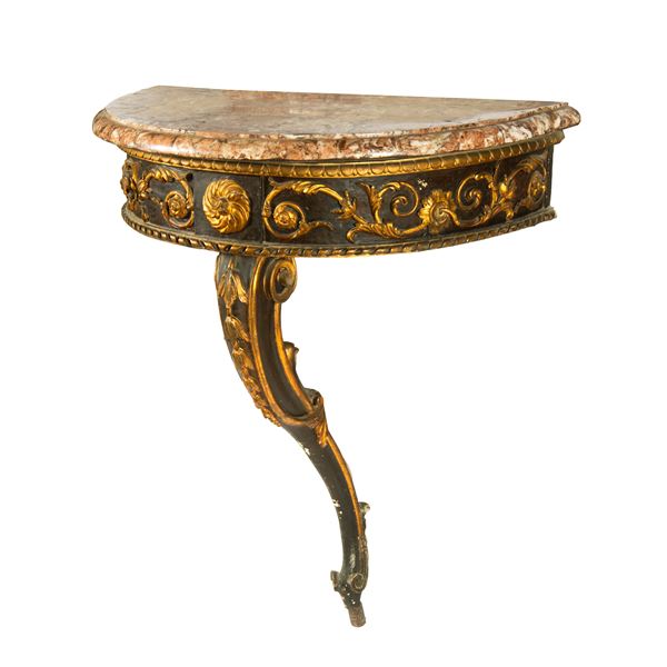 



Coppia di console semicircolaci, sec. XVIII