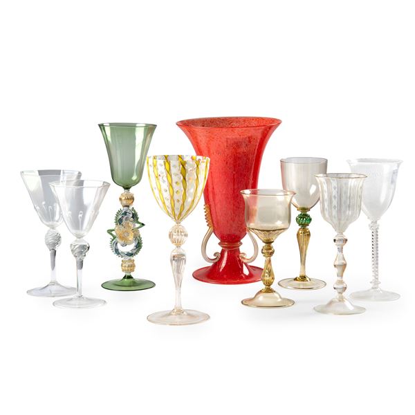 



Vaso, manifattura Murano, sec. XX