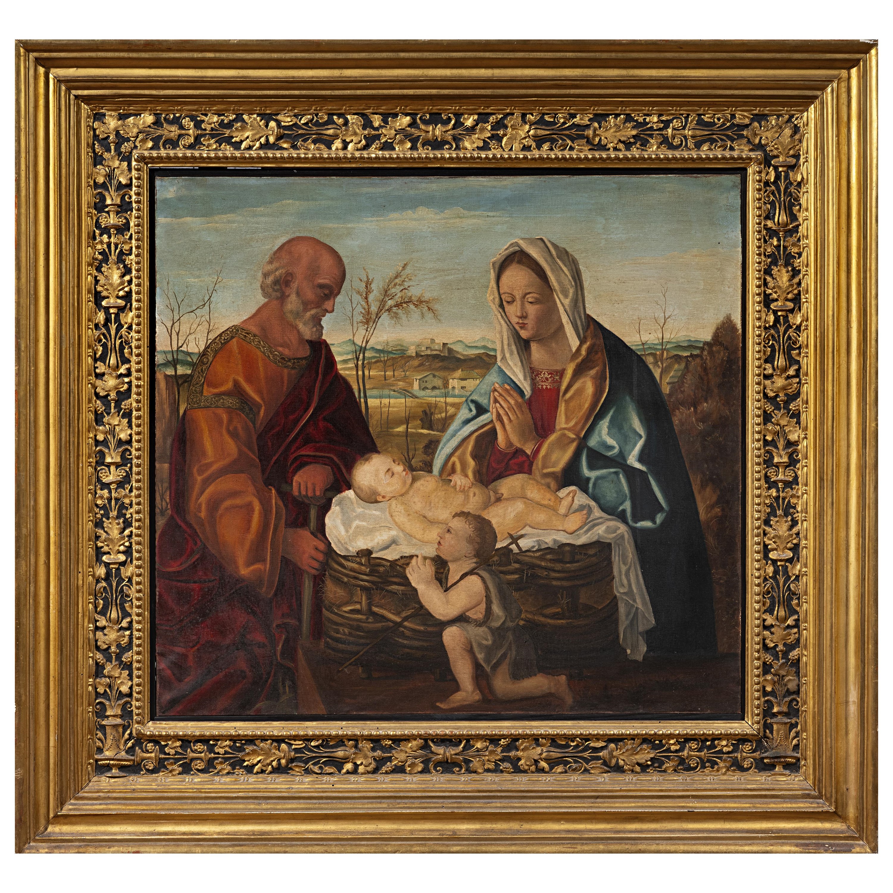 Giovanni Bellini, Sacra Famiglia, olio su tela