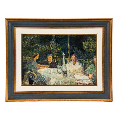 Guido Borgianni, A tavola
